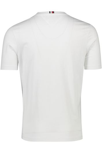 Tommy Hilfiger t-shirt wit opdruk katoen