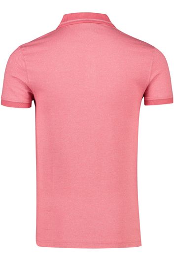 Tommy Hilfiger Big & Tall poloshirt slim fit roze uni