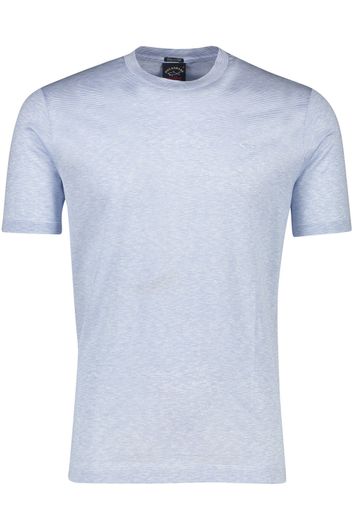 Paul & Shark T-shirt blauw ronde hals