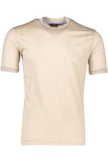 Paul & Shark t-shirt beige met logo