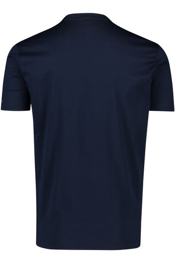 Paul & Shark t-shirt navy effen ronde hals