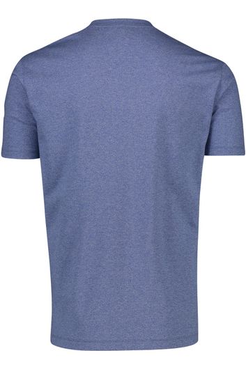 Paul & Shark t-shirt lichtblauw effen ronde hals met opdruk