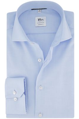 Eterna Eterna business overhemd Modern Fit normale fit lichtblauw effen 100% katoen