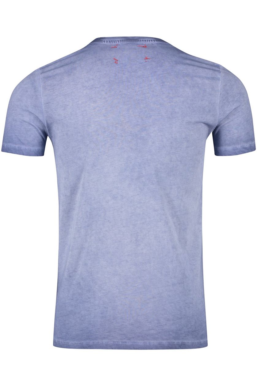 Bob t-shirt lichtblauw geprint