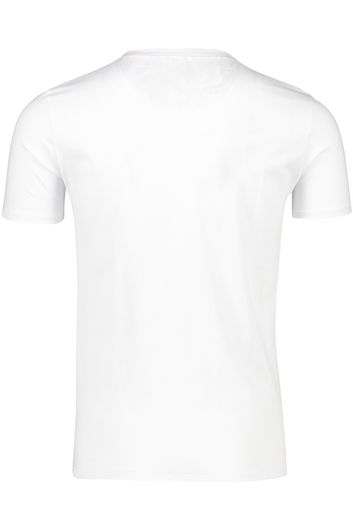 Bob t-shirt wit geprint