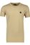 Bucther of Blue t-shirt camel effen ronde hals