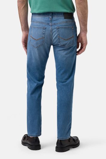 jeans Pierre Cardin blauw effen Lyon
