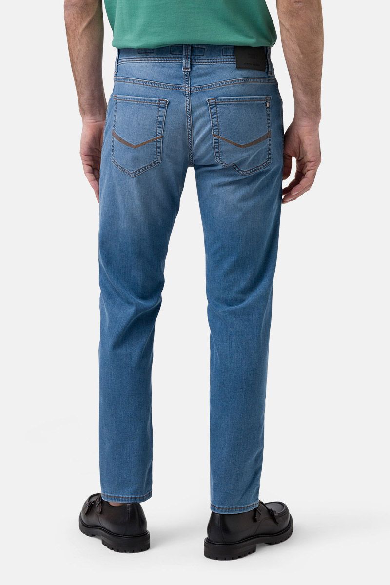 Pierre Cardin jeans blauw effen Lyon
