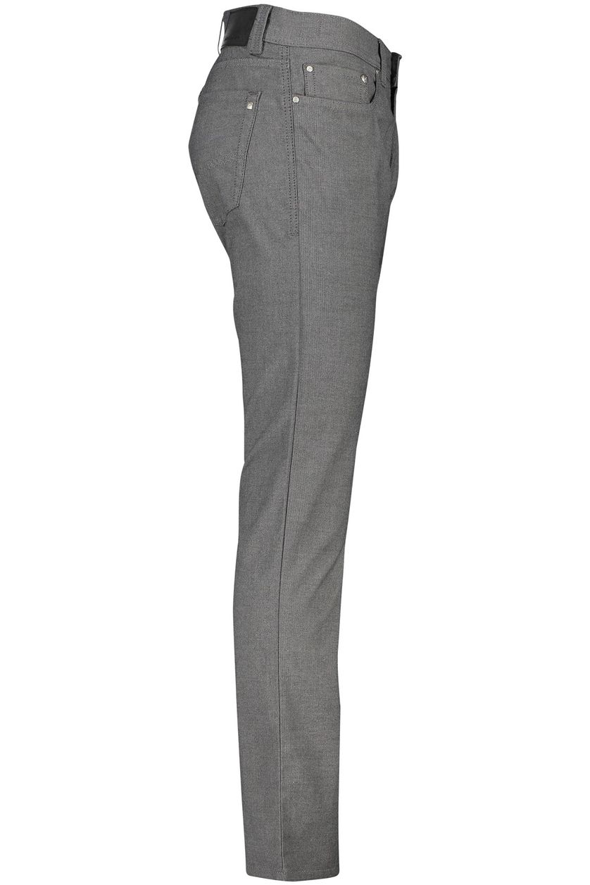 Pierre Cardin 5-pocket jeans grijs effen denim