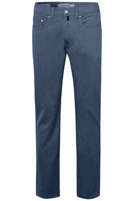 Pierre Cardin Pierre Cardin jeans Lyon donkerblauw effen denim zonder omslag