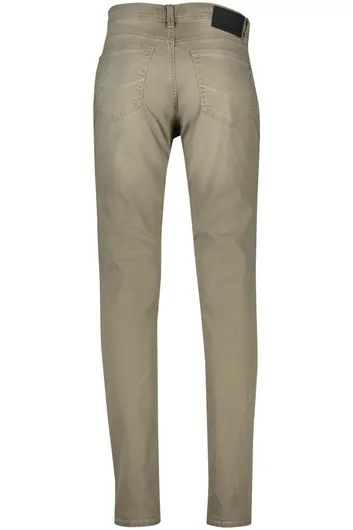 Pierre Cardin jeans Lyon beige effen denim 5-pocket model