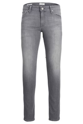 Jack & Jones Jack & Jones Clos jeans grijs effen denim