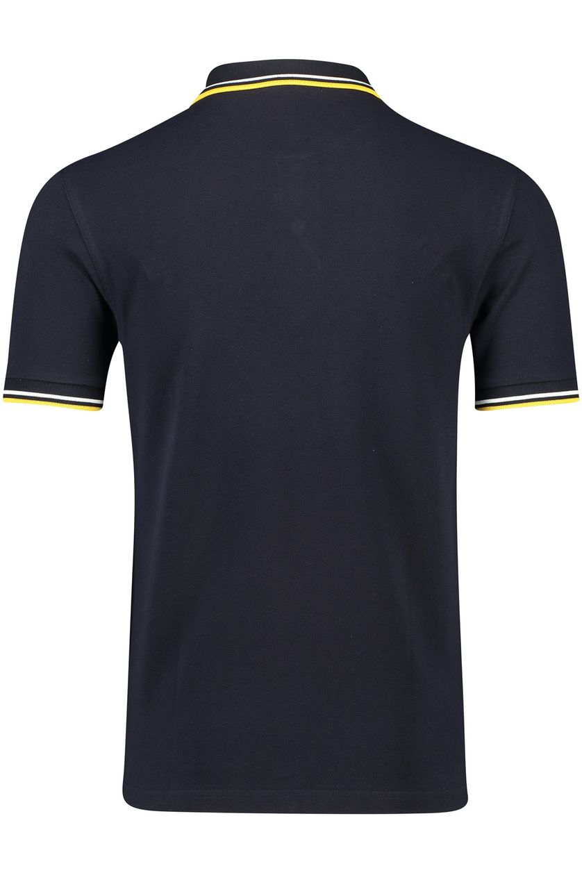 Fred Perry polo normale fit navy effen katoen