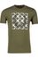Fred Perry t-shirt groen print