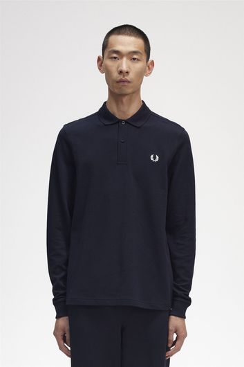 Navy Fred Perry polo normale fit katoen