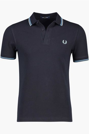 Fred Perry polo donkerblauw effen