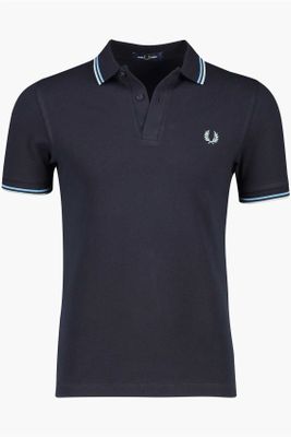 Fred Perry Fred Perry polo normale fit navy uni 100% katoen