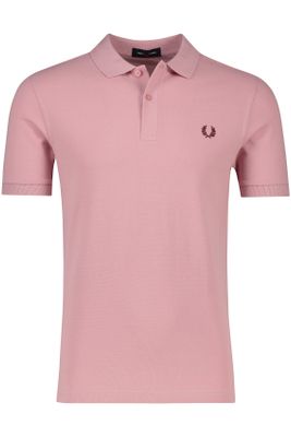 Fred Perry Fred Perry polo normale fit roze effen katoen korte mouw