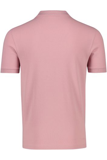 Fred Perry polo normale fit roze effen 100% katoen