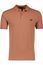 Fred Perry polo normale fit bruin effen katoen 2-knoops