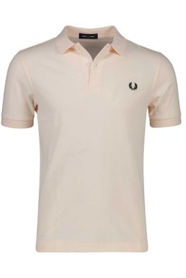 Fred Perry Fred Perry poloshirt 2 knoops normale fit roze effen katoen