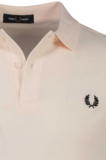 Fred Perry polo lichtroze effen