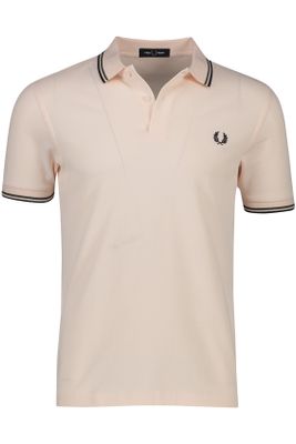 Fred Perry Oranje Fred Perry poloshirt normale fit effen katoen