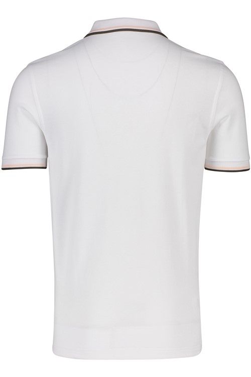 Fred Perry poloshirt normale fit wit effen katoen