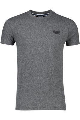 Superdry Superdry t-shirt grijs 100% katoen