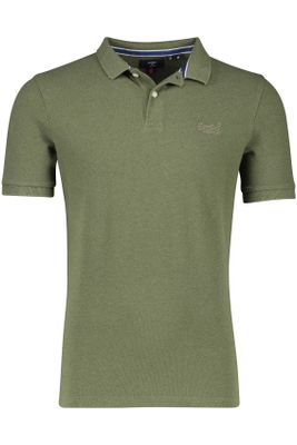 Superdry Superdry poloshirt groen normale fit