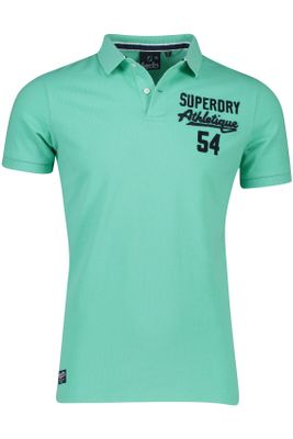 Superdry Poloshirt korte mouw Superdry groen