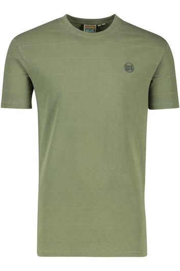 Superdry t-shirt groen effen