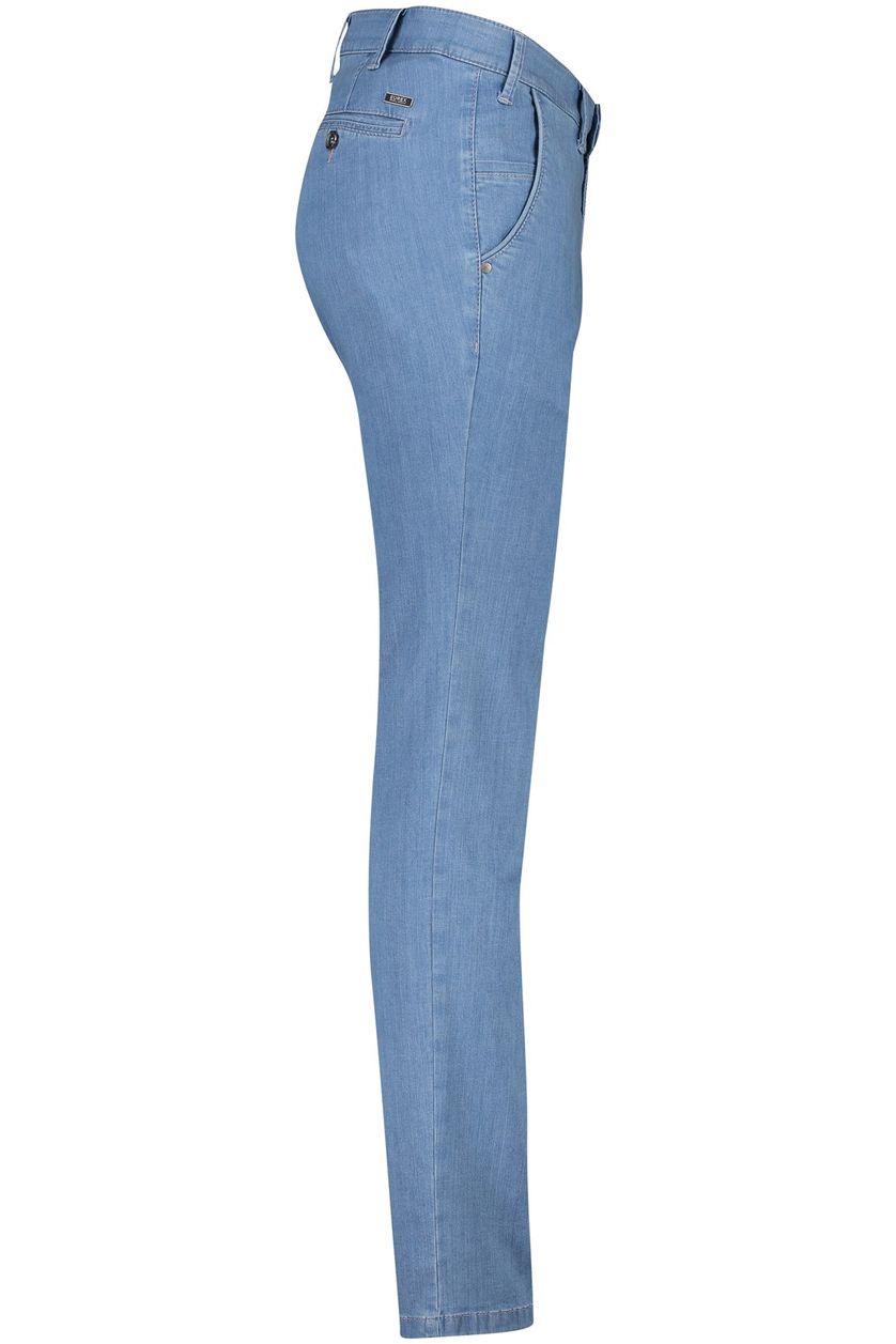 Eurex Chino jeans blauw effen  