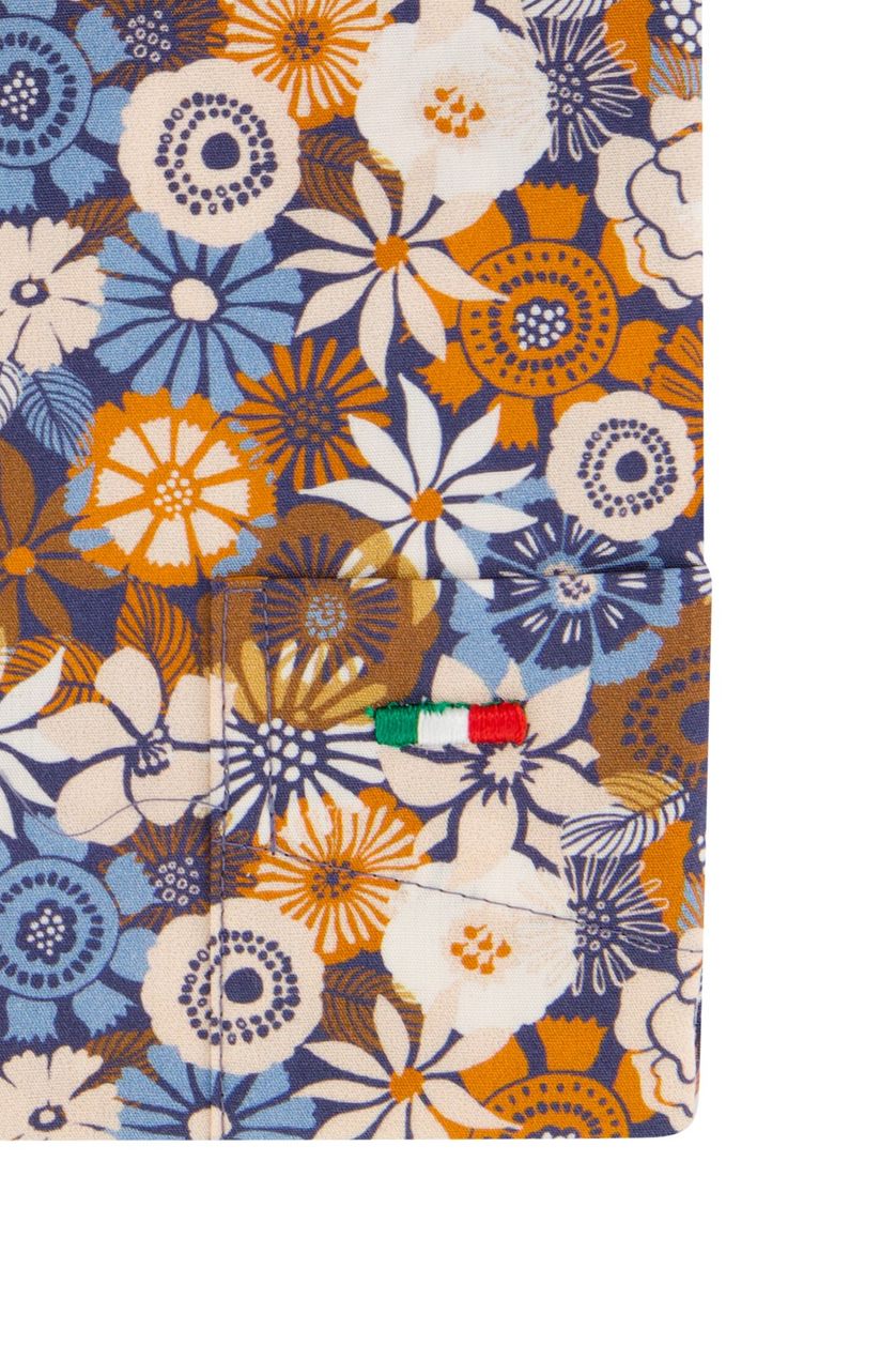 Portofino overhemd katoen multicolor print
