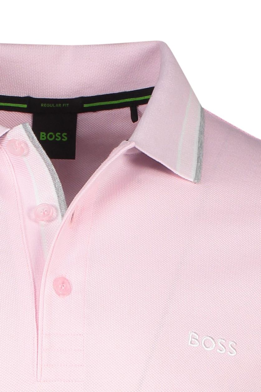 Hugo Boss Paddy Polo roze regular