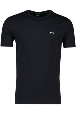 Hugo Boss Hugo Boss t-shirt regular fit zwart effen