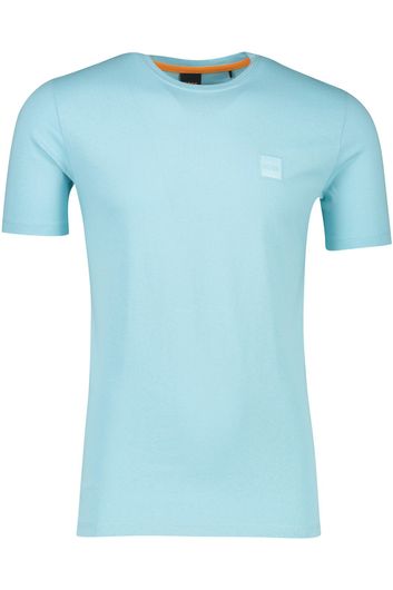 Hugo Boss t-shirt lichtblauw effen