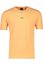 Hugo Boss t-shirt oranje effen