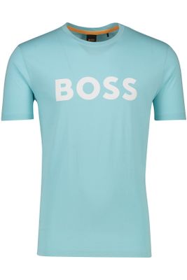 Hugo Boss Hugo Boss t-shirt Thinking lichtblauw effen