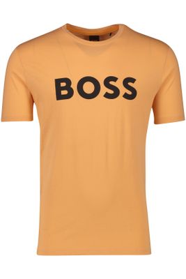 Hugo Boss Hugo Boss t -shirt oranje met opdruk
