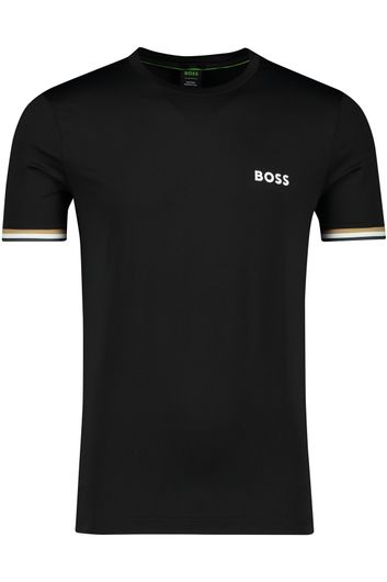 Hugo Boss t-shirt zwart effen
