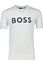 Hugo Boss t-shirt wit met print normale fit katoen
