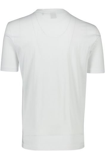Hugo Boss t-shirt wit print 100% katoen normale fit