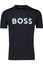Hugo Boss t-shirt donkerblauw print katoen