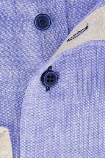 Portofino overhemd blauw mouwlengte 7
