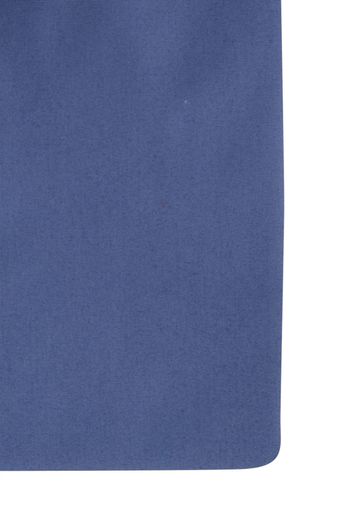 Hugo Boss business overhemd slim fit easy iron blauw effen katoen