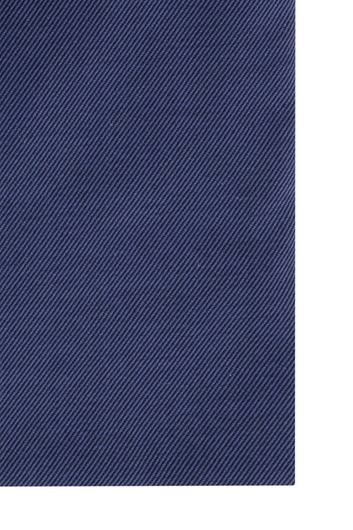 business overhemd Hugo Boss blauw effen katoen slim fit 