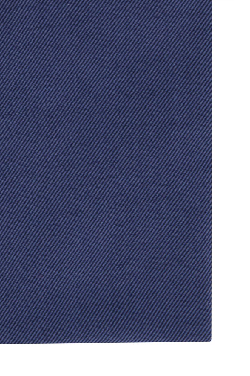 Hugo Boss business overhemd donkerblauw effen katoen slim fit