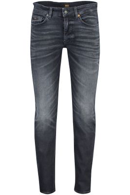 Hugo Boss jeans Hugo Boss donkerblauw effen katoen 