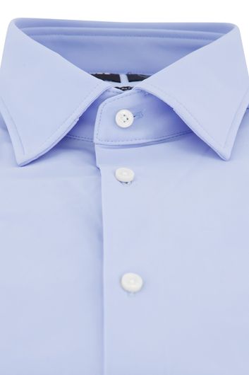 Hugo Boss business overhemd slim fit lichtblauw effen mouwlengte 7